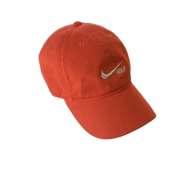Nike Heritage86 Strapback Golf Cap Washed Red New Adult mens. - Picture 4 of 7